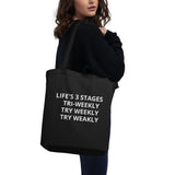 stages tote bag