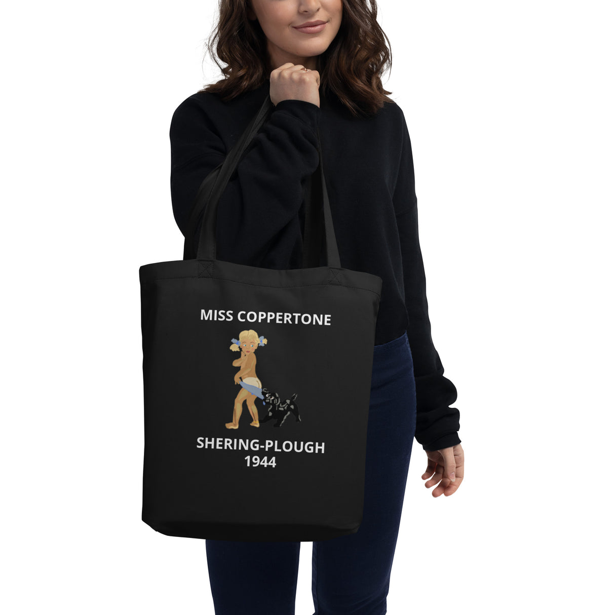 LITTLE MISS COPPERTONE Tote Bag