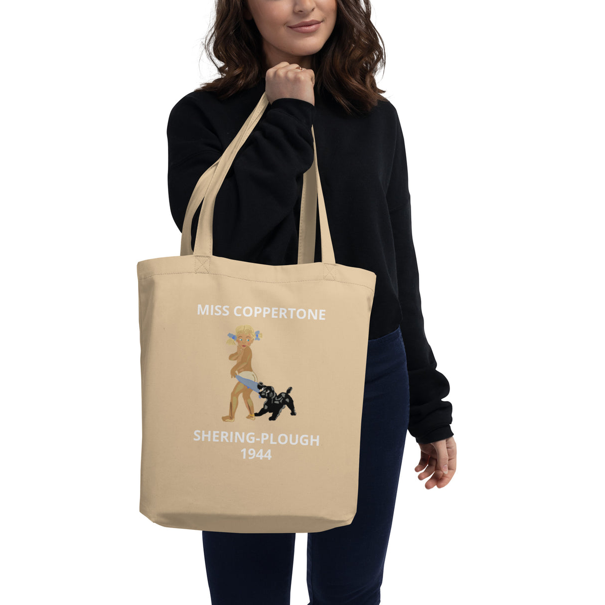 LITTLE MISS COPPERTONE Tote Bag
