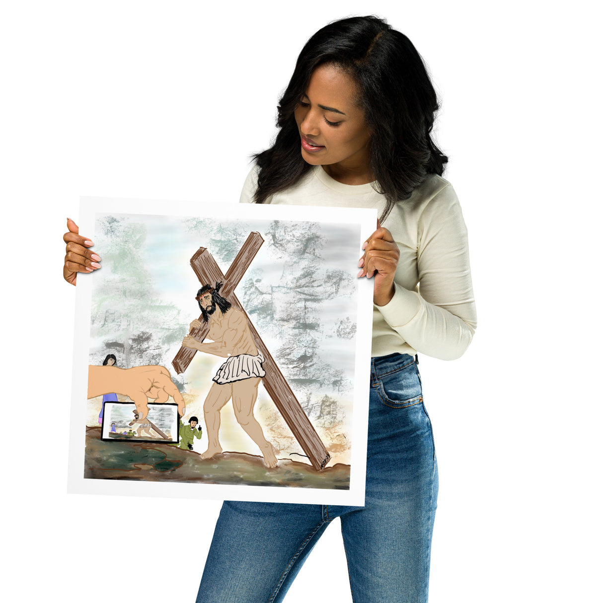 CARRYING THE CROSS Poster