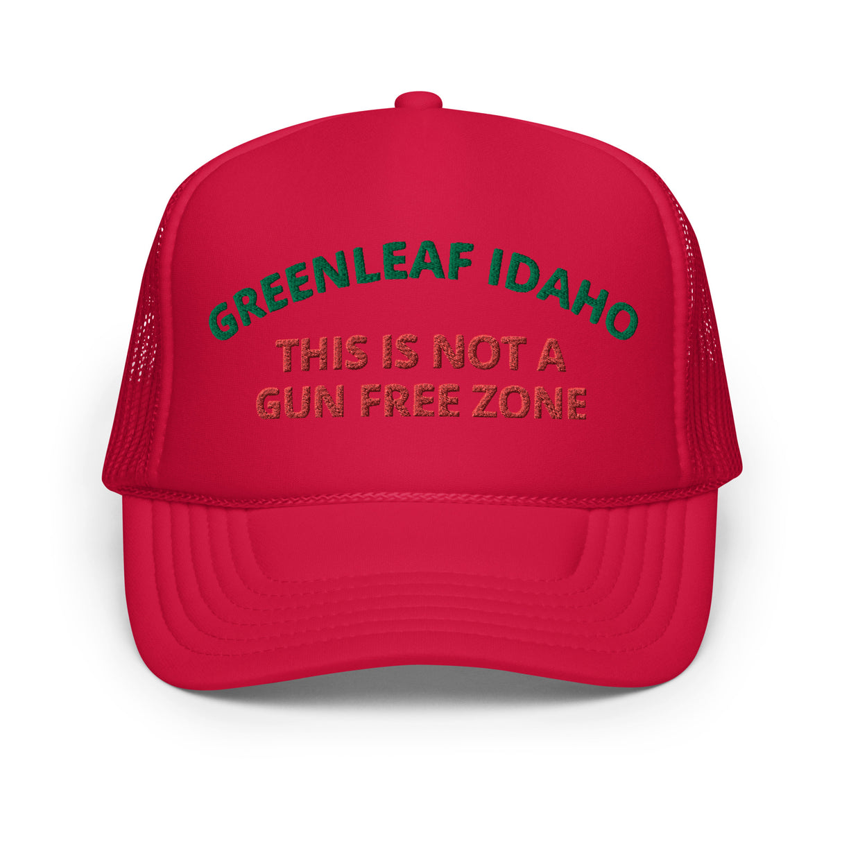 GREENLEAF IDAHO Foam trucker hat