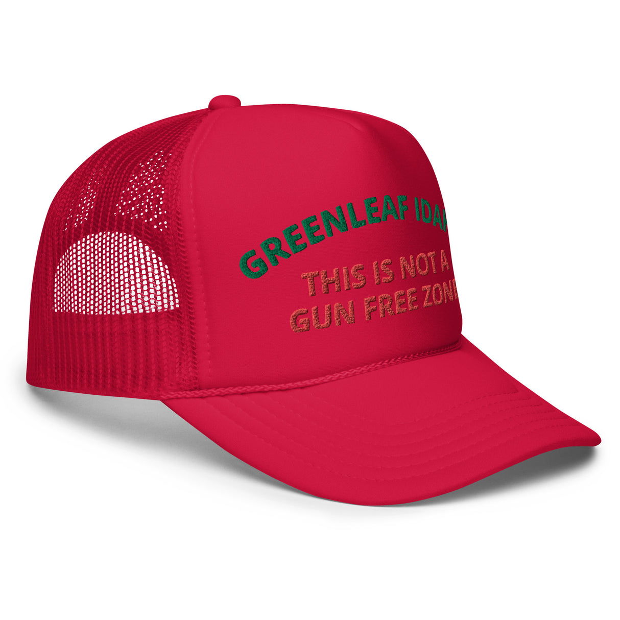 GREENLEAF IDAHO Foam trucker hat