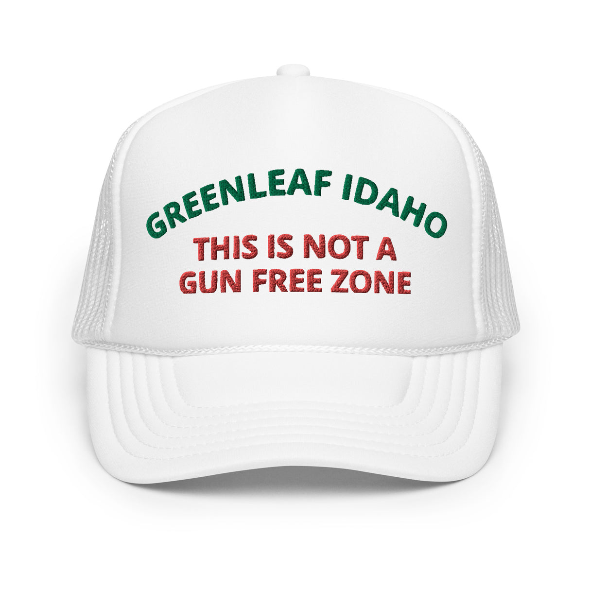 GREENLEAF IDAHO Foam trucker hat