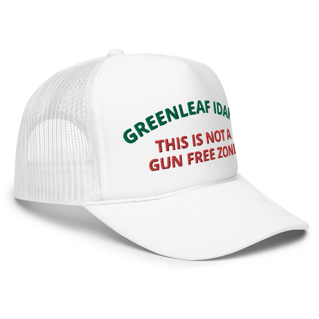 GREENLEAF IDAHO Foam trucker hat