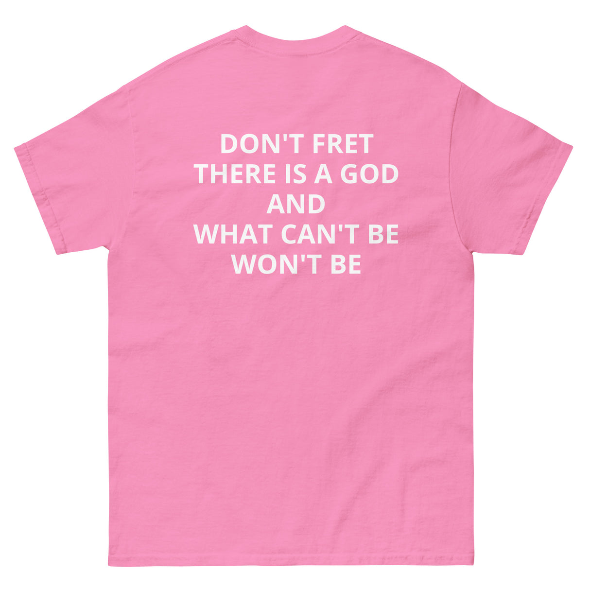 WHAT CAN'T BE Men's classic tee