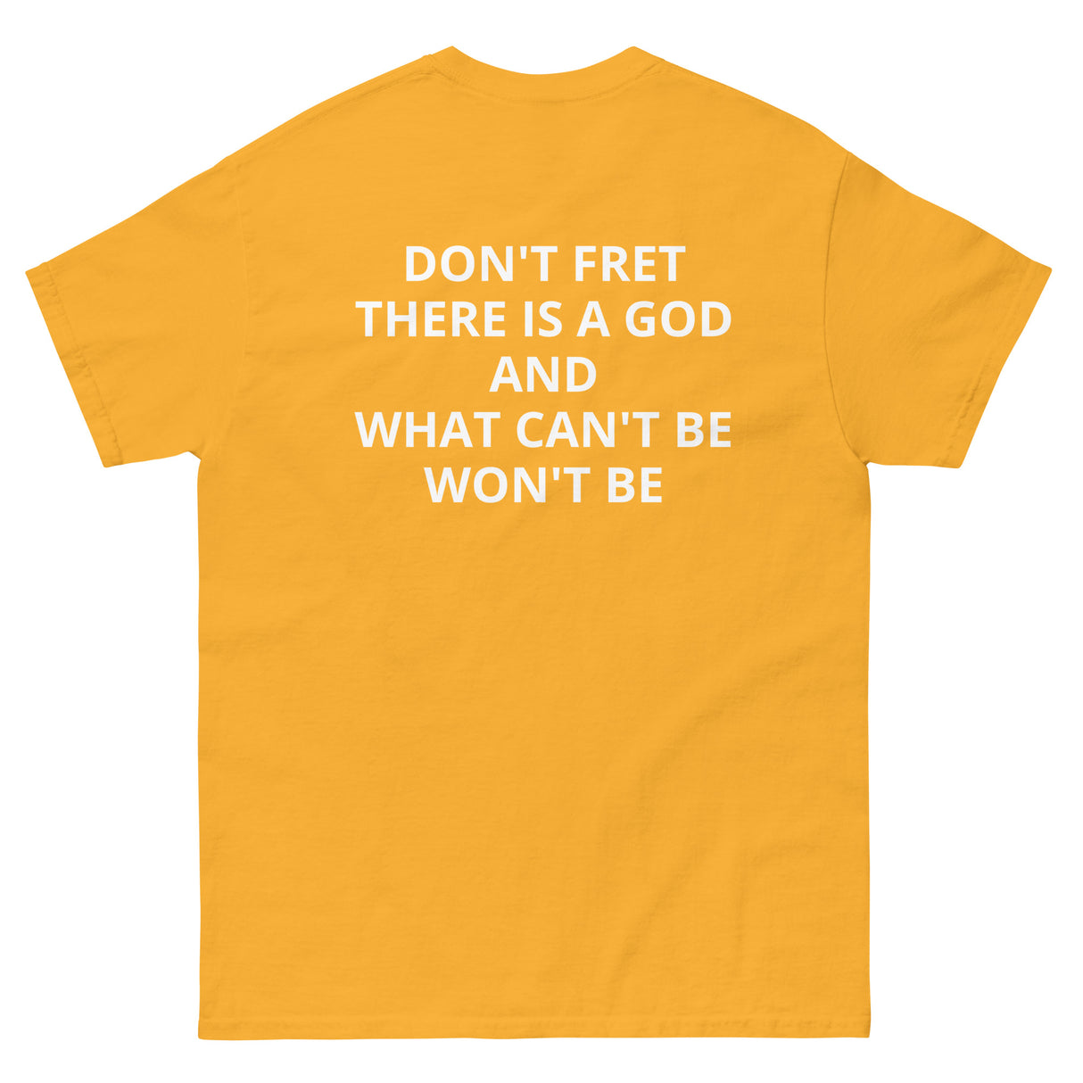 WHAT CAN'T BE Men's classic tee