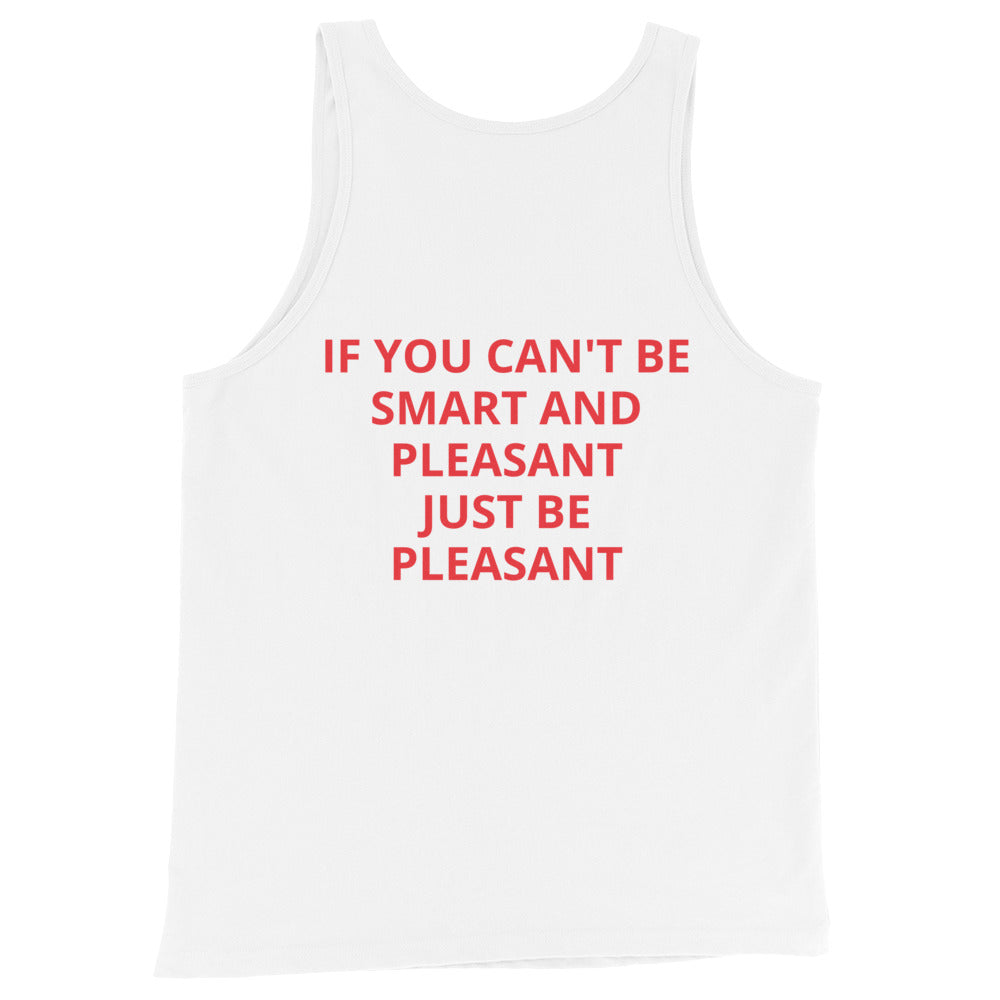 SMART AND PLEASANT TANK TOP