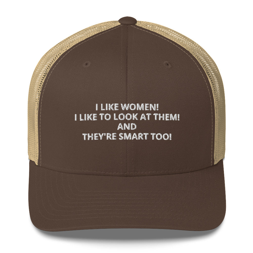 I LIKE WOMEN Trucker Cap