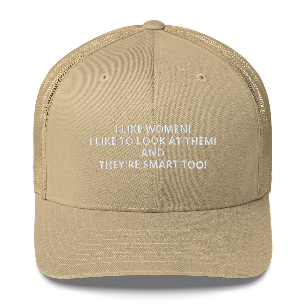 I LIKE WOMEN Trucker Cap