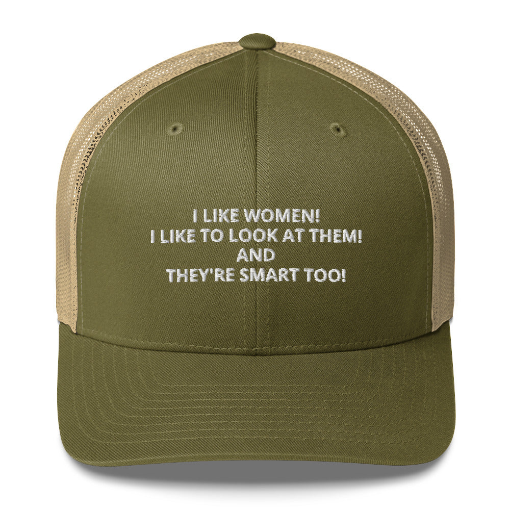 I LIKE WOMEN Trucker Cap