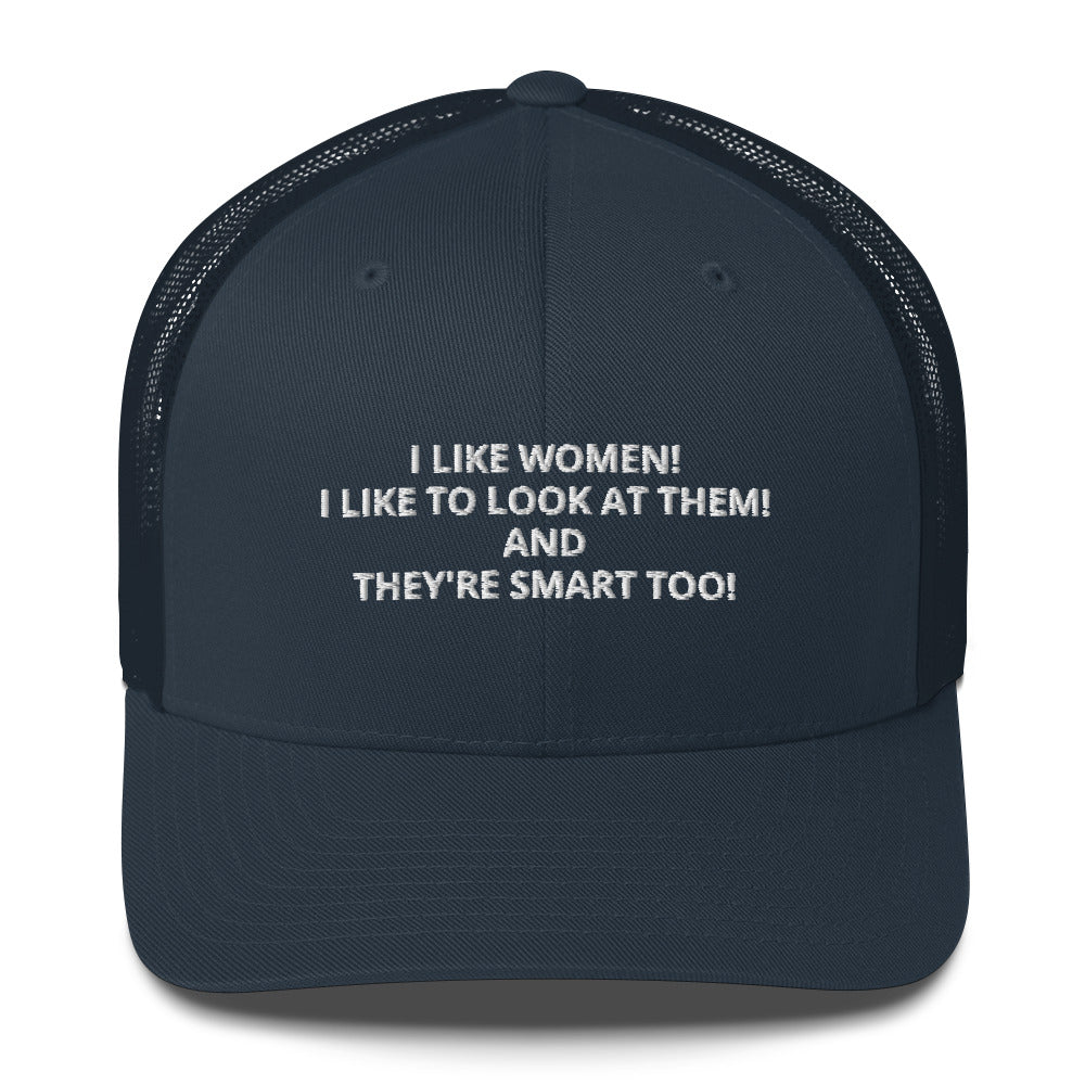 I LIKE WOMEN Trucker Cap