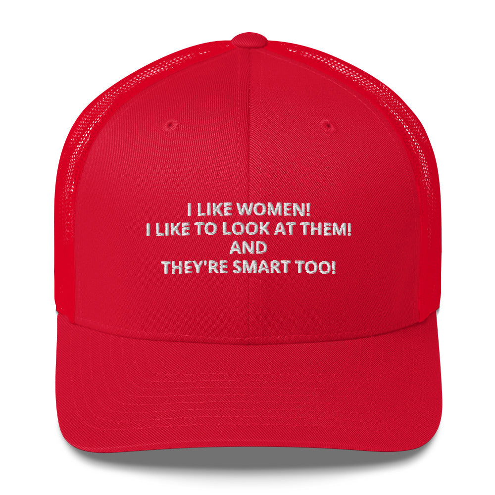 I LIKE WOMEN Trucker Cap
