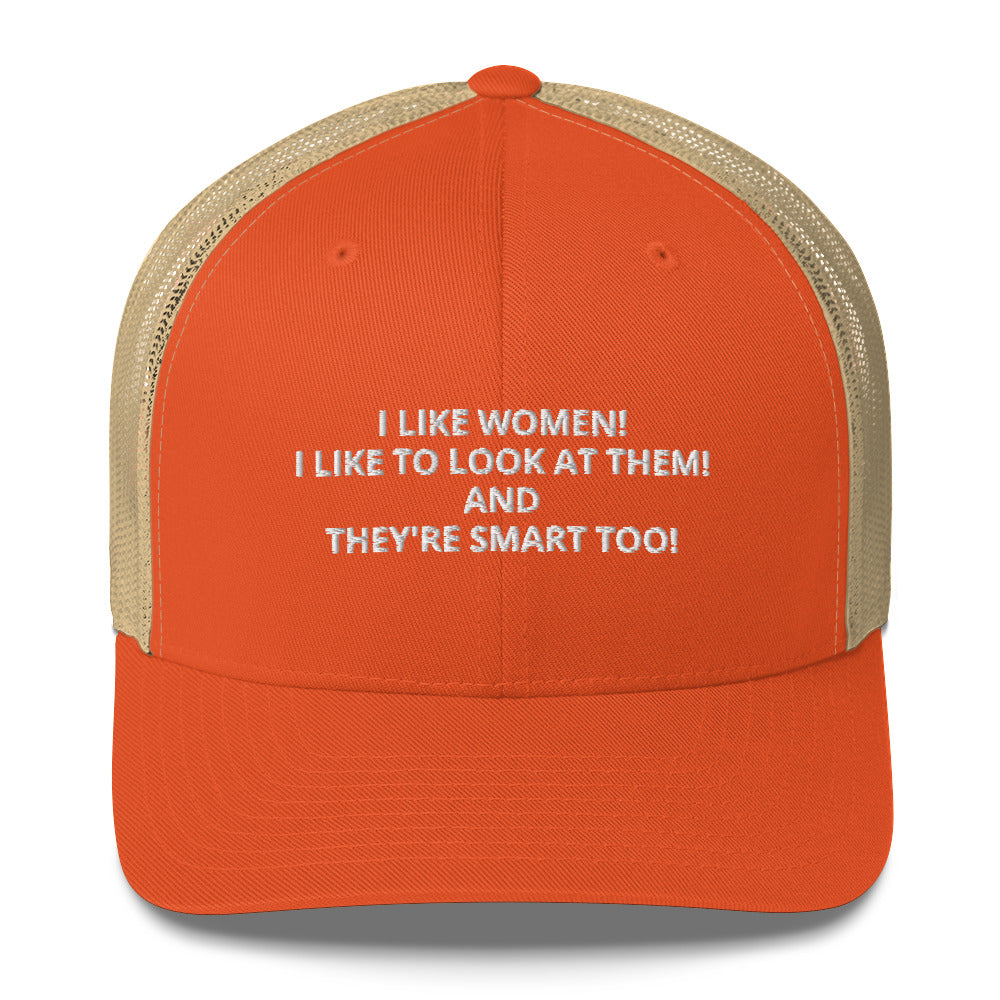 I LIKE WOMEN Trucker Cap