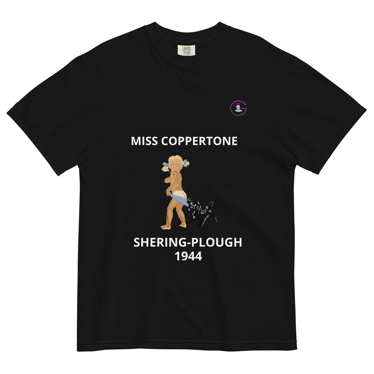 LITTLE MISS COPPERTONE heavyweight t-shirt
