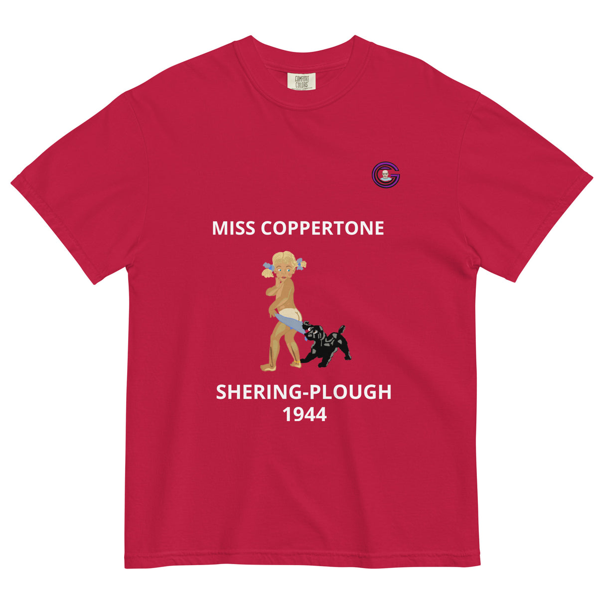 LITTLE MISS COPPERTONE heavyweight t-shirt