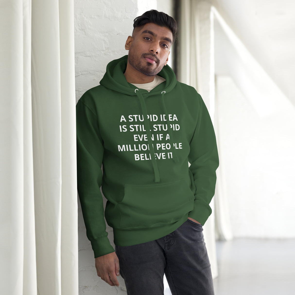 STUPID IDEA Unisex Hoodie