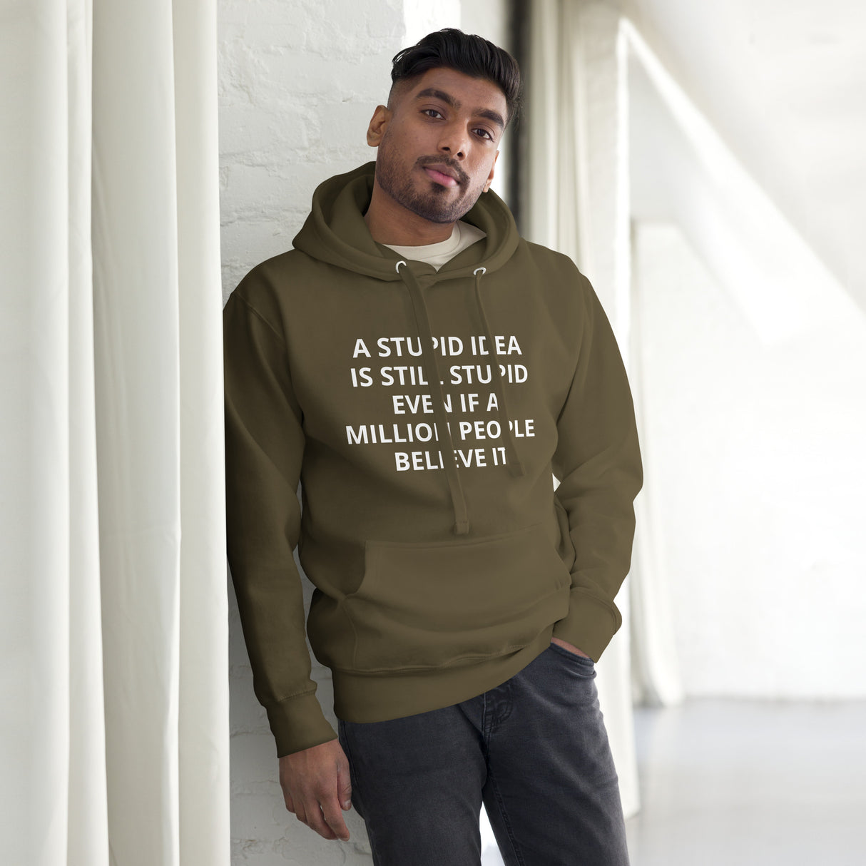 STUPID IDEA Unisex Hoodie