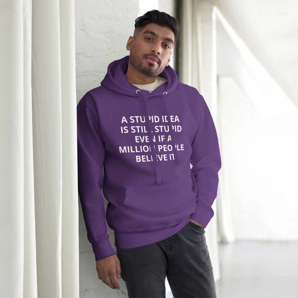 STUPID IDEA Unisex Hoodie