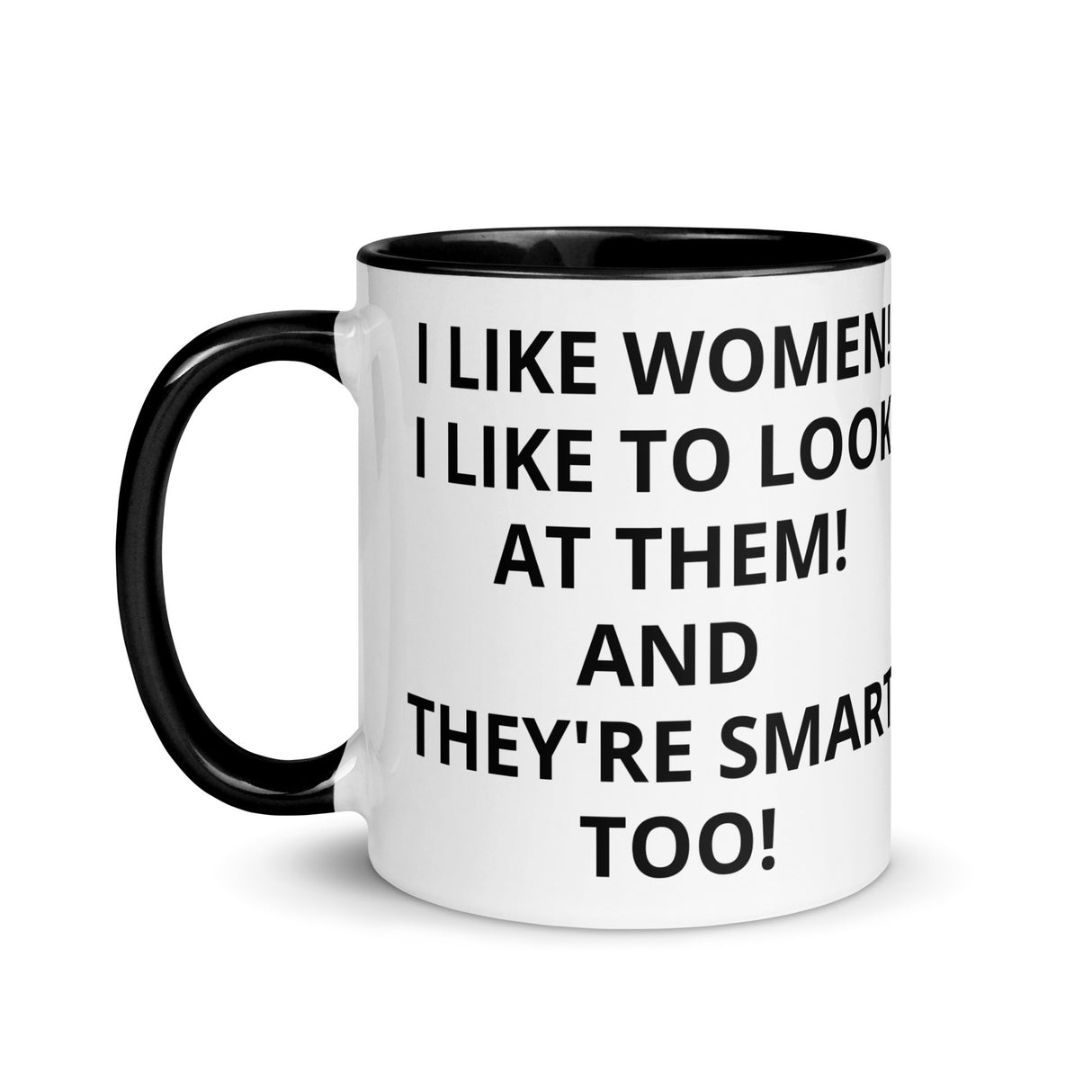 I LIKE WOMEN Mug with Color Inside