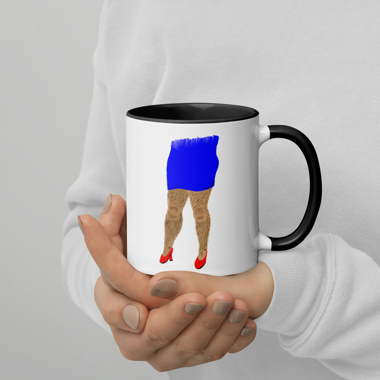 HAIRY LEGS COLOR MUG