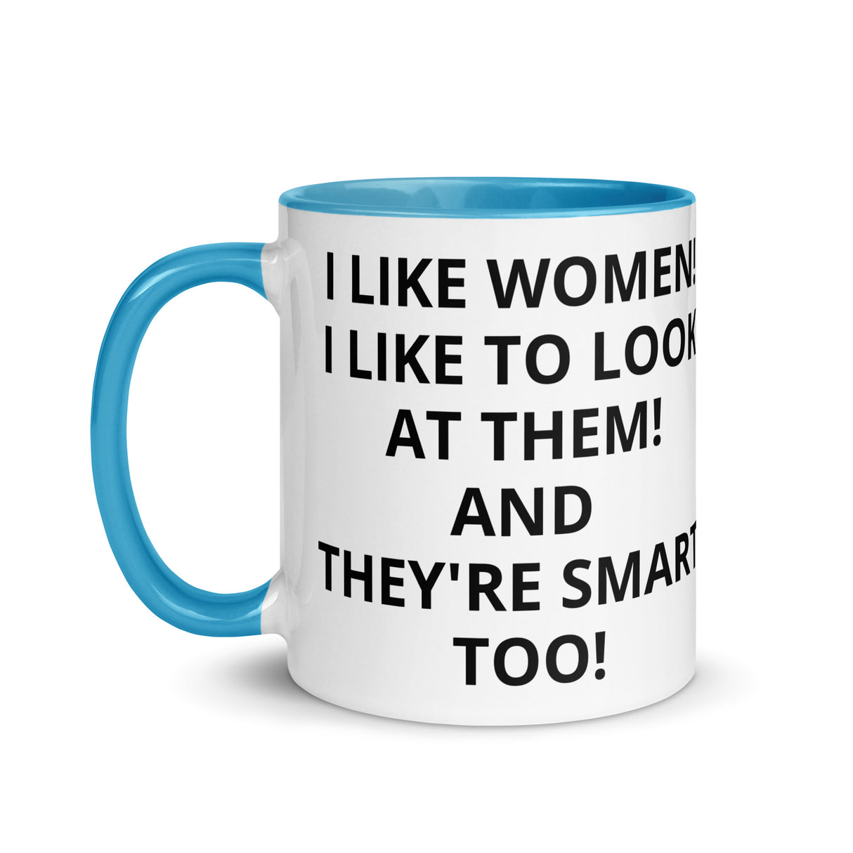 I LIKE WOMEN Mug with Color Inside