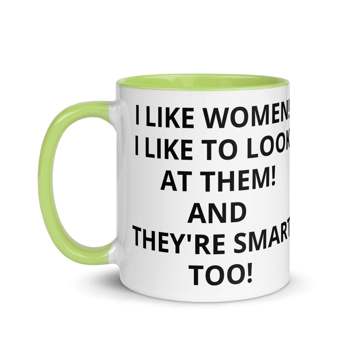 I LIKE WOMEN Mug with Color Inside