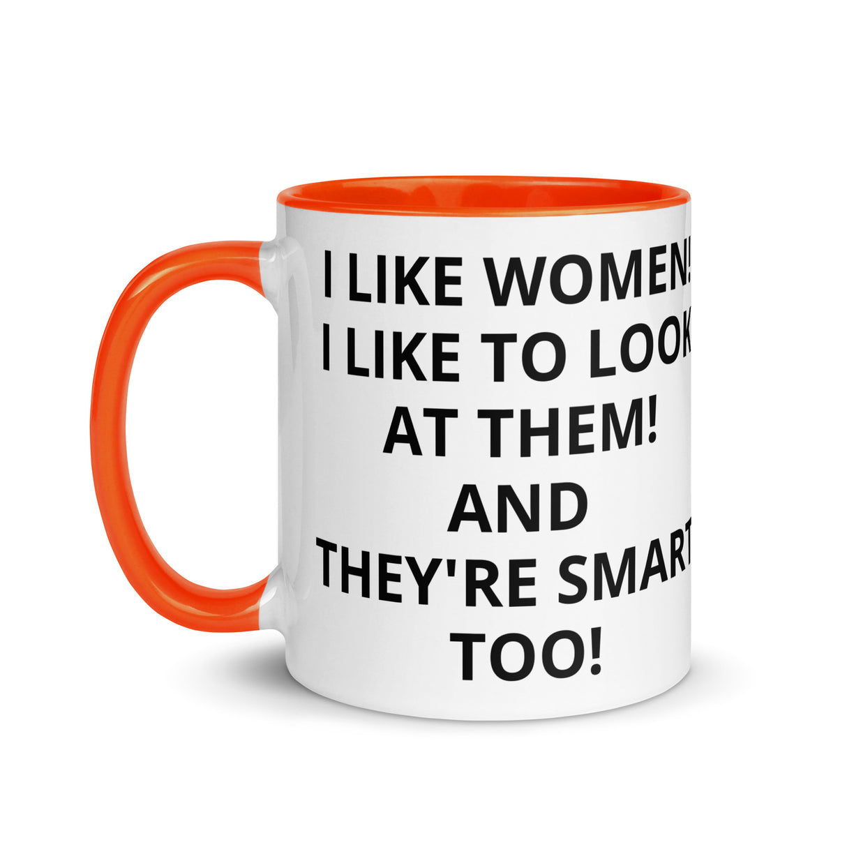 I LIKE WOMEN Mug with Color Inside