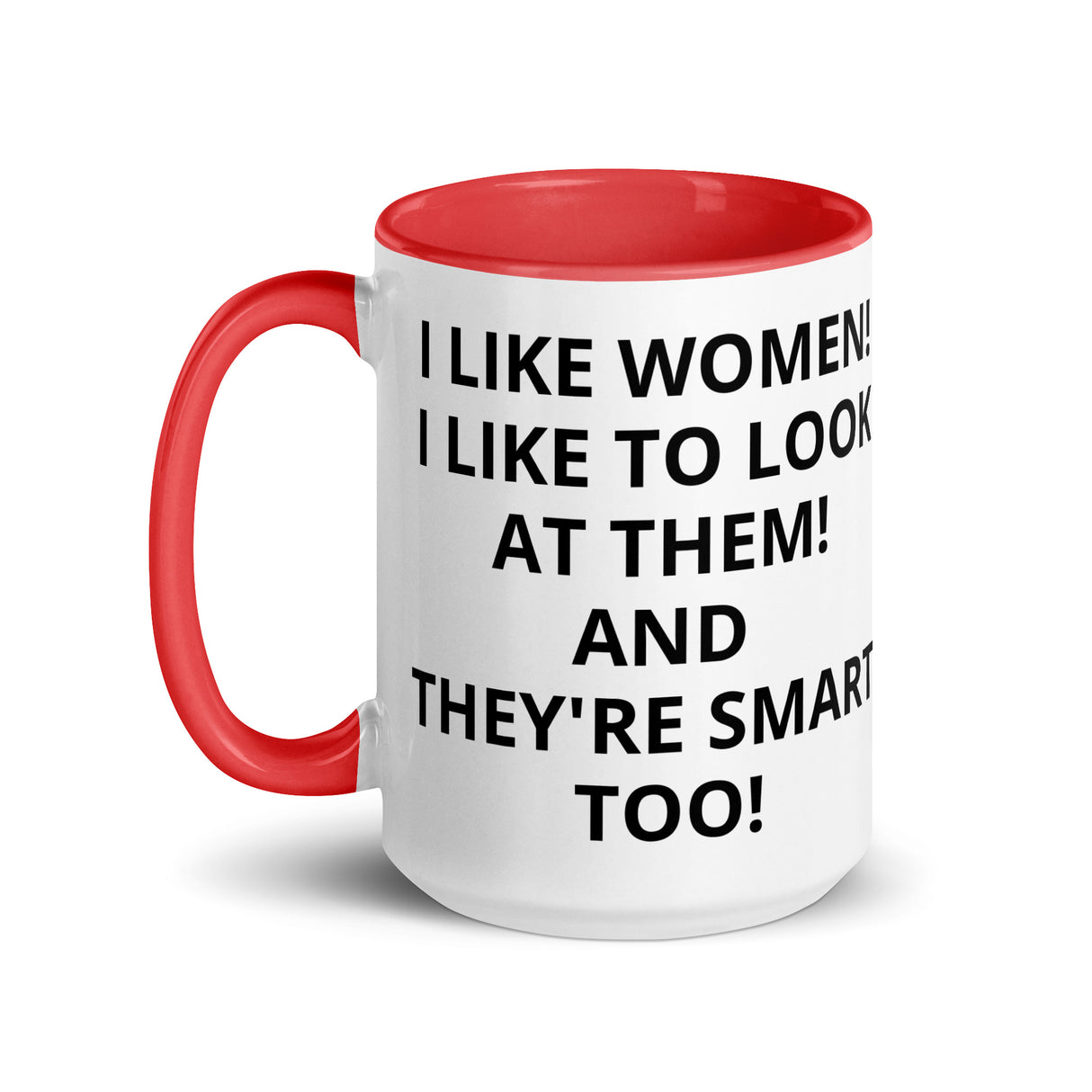 I LIKE WOMEN Mug with Color Inside