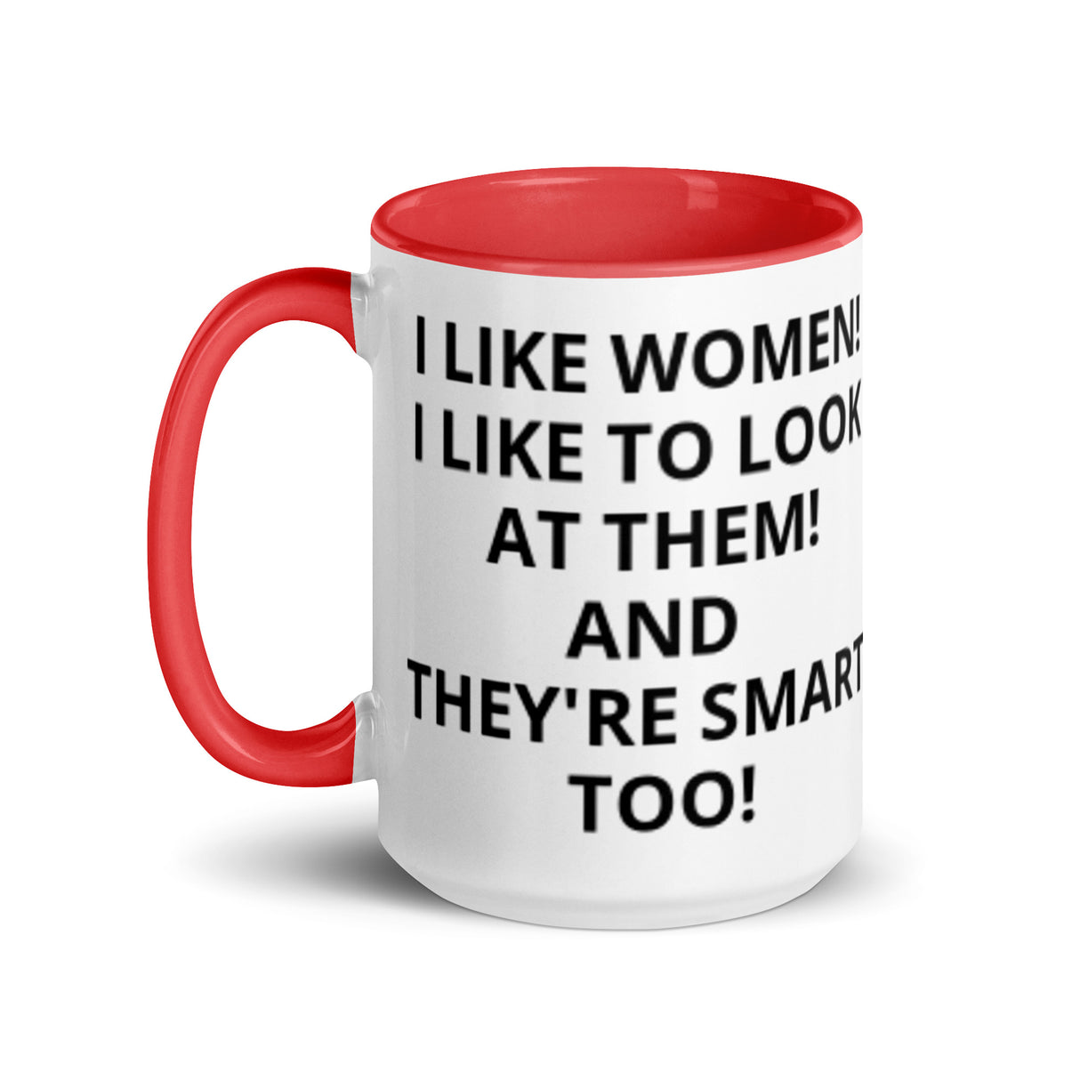 I LIKE WOMEN Mug with Color Inside