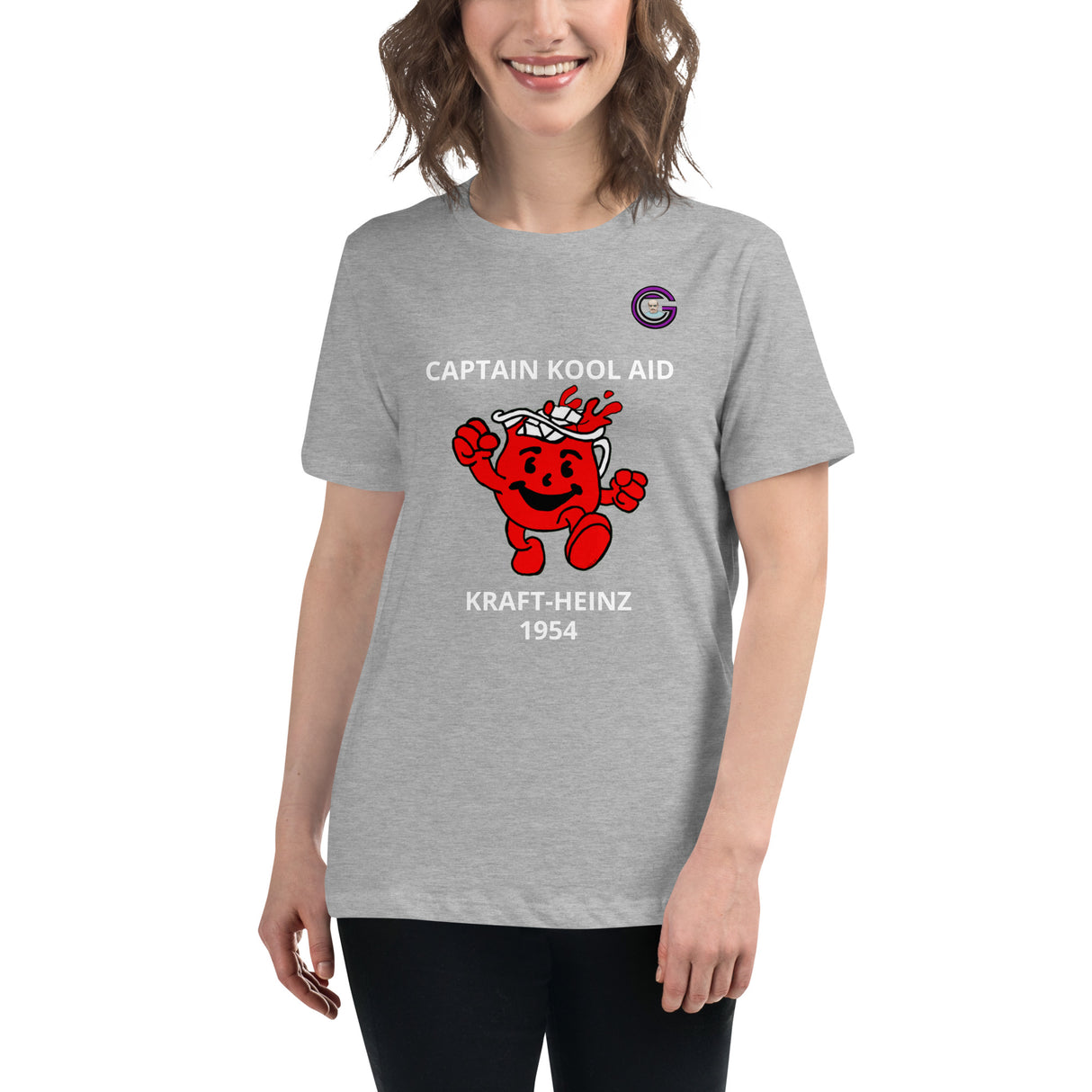 CAPTAIN KOOL AID Women's Relaxed T-Shirt