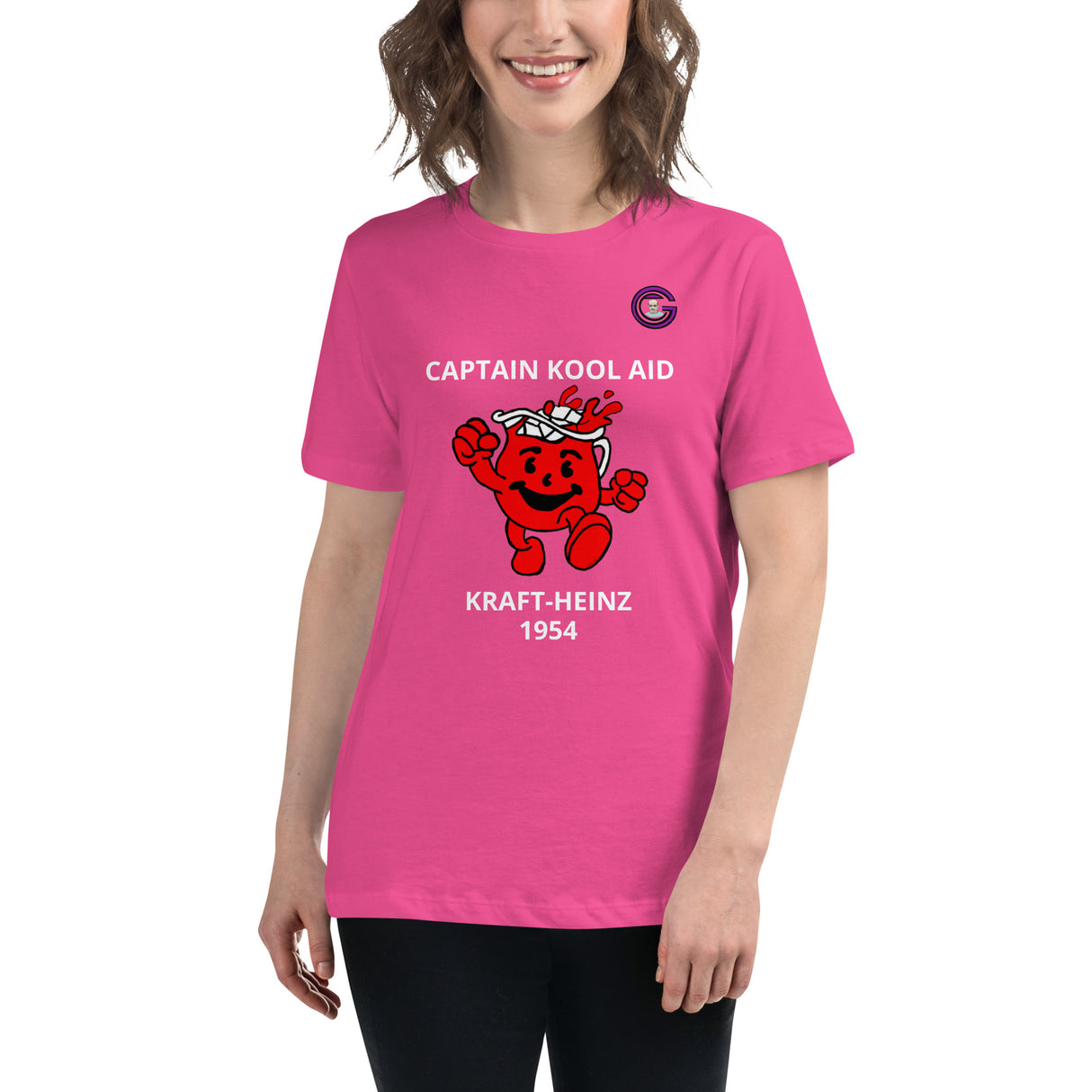 CAPTAIN KOOL AID Women's Relaxed T-Shirt