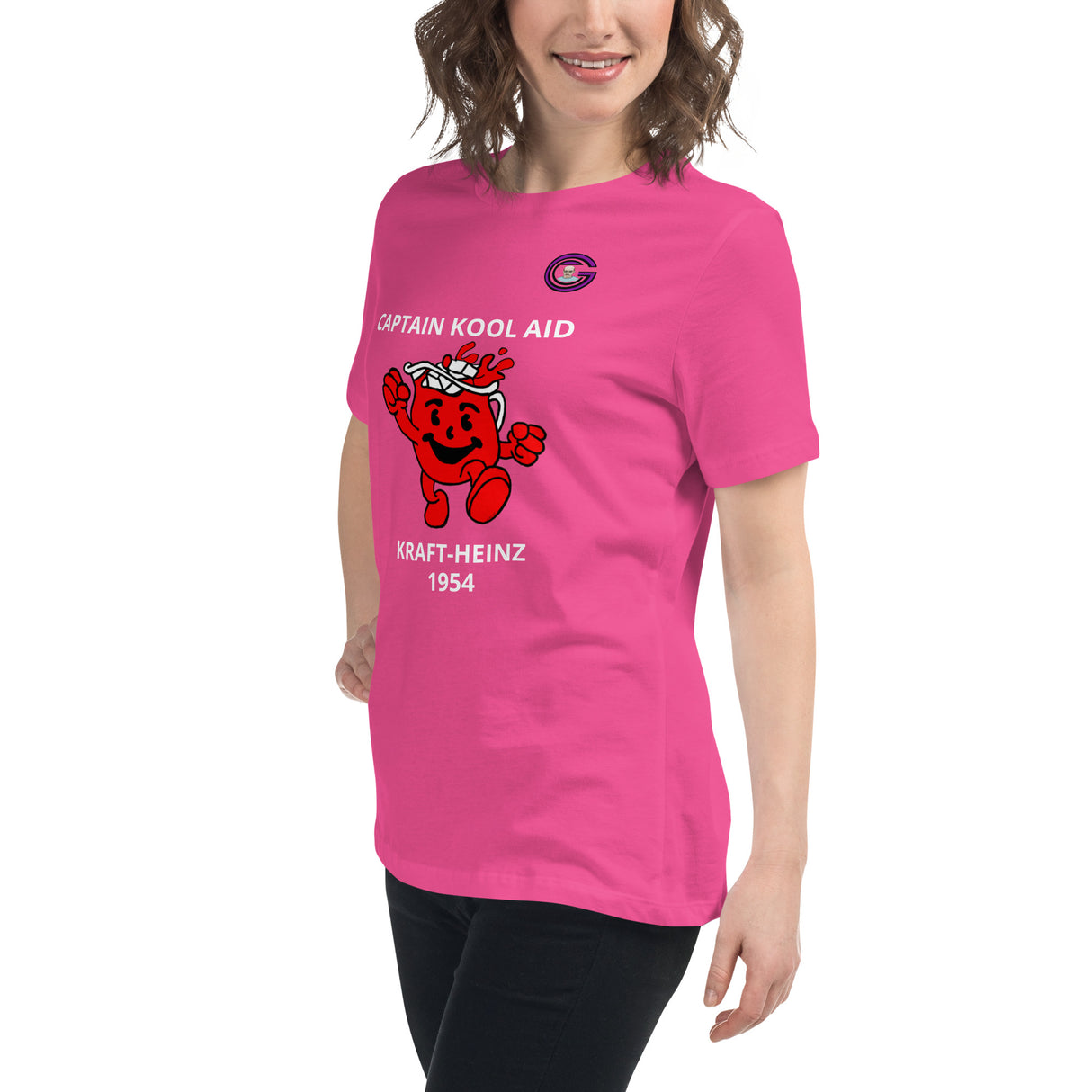 CAPTAIN KOOL AID Women's Relaxed T-Shirt