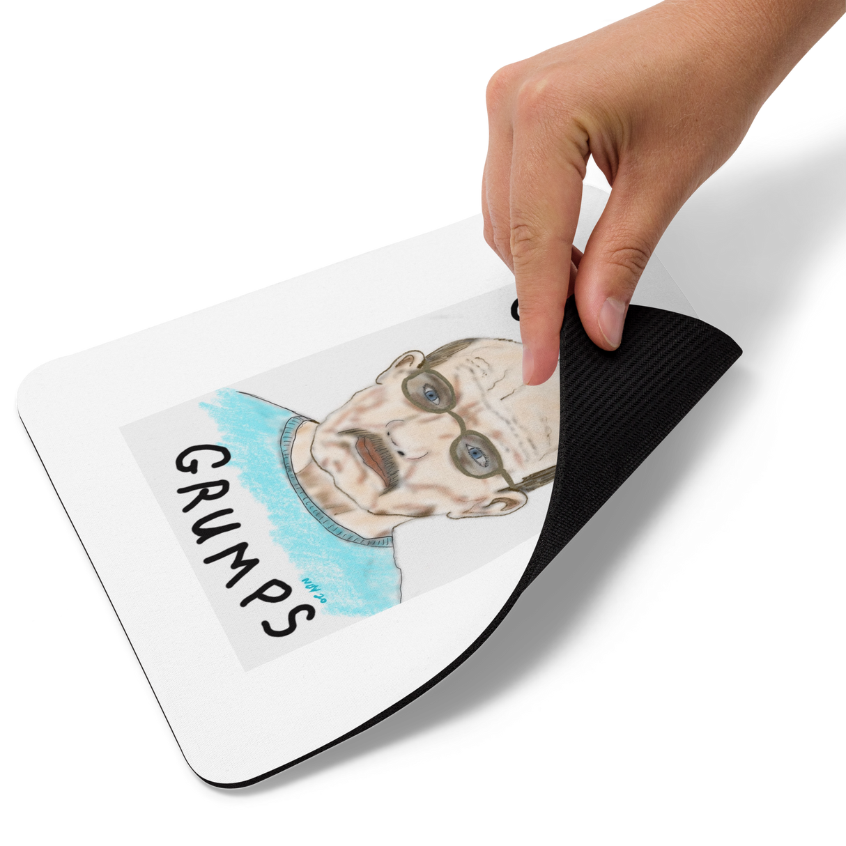Grandpa Grumps Mouse Pad