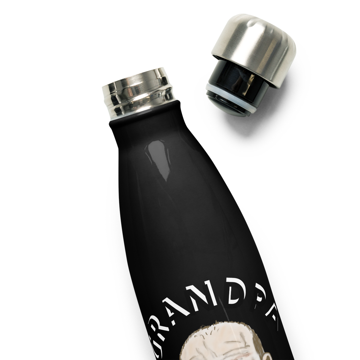 Grandpa Grumps Stainless Steel Water Bottle