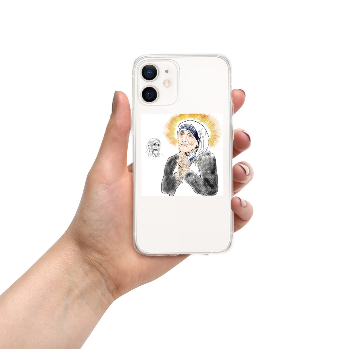 MOTHER TERESA iPHONE CASE