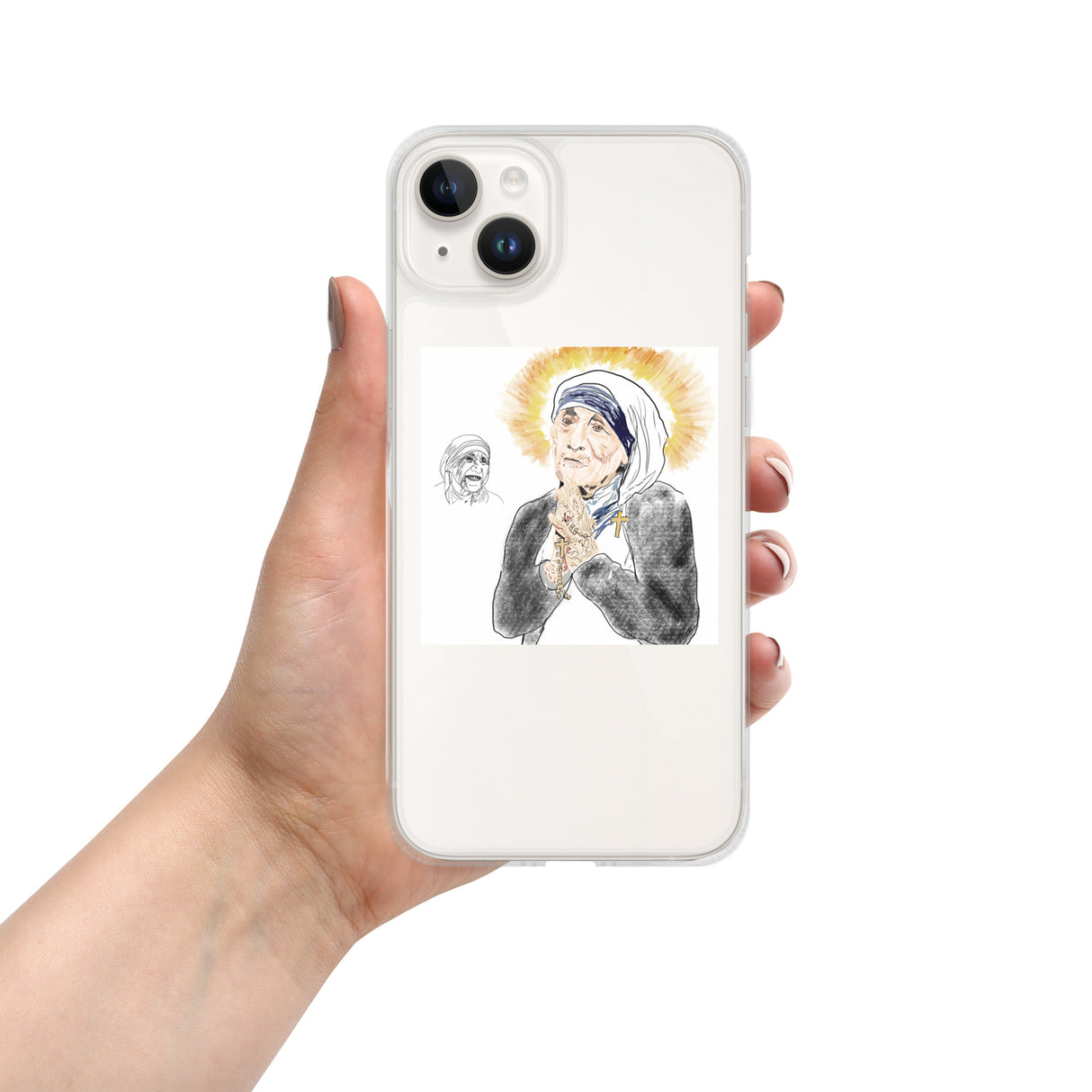 MOTHER TERESA iPHONE CASE