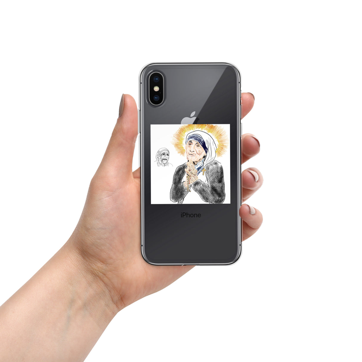 MOTHER TERESA iPHONE CASE