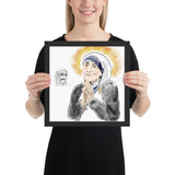 MOTHER TERESA Framed poster