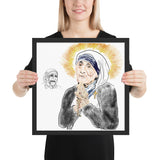 MOTHER TERESA Framed poster