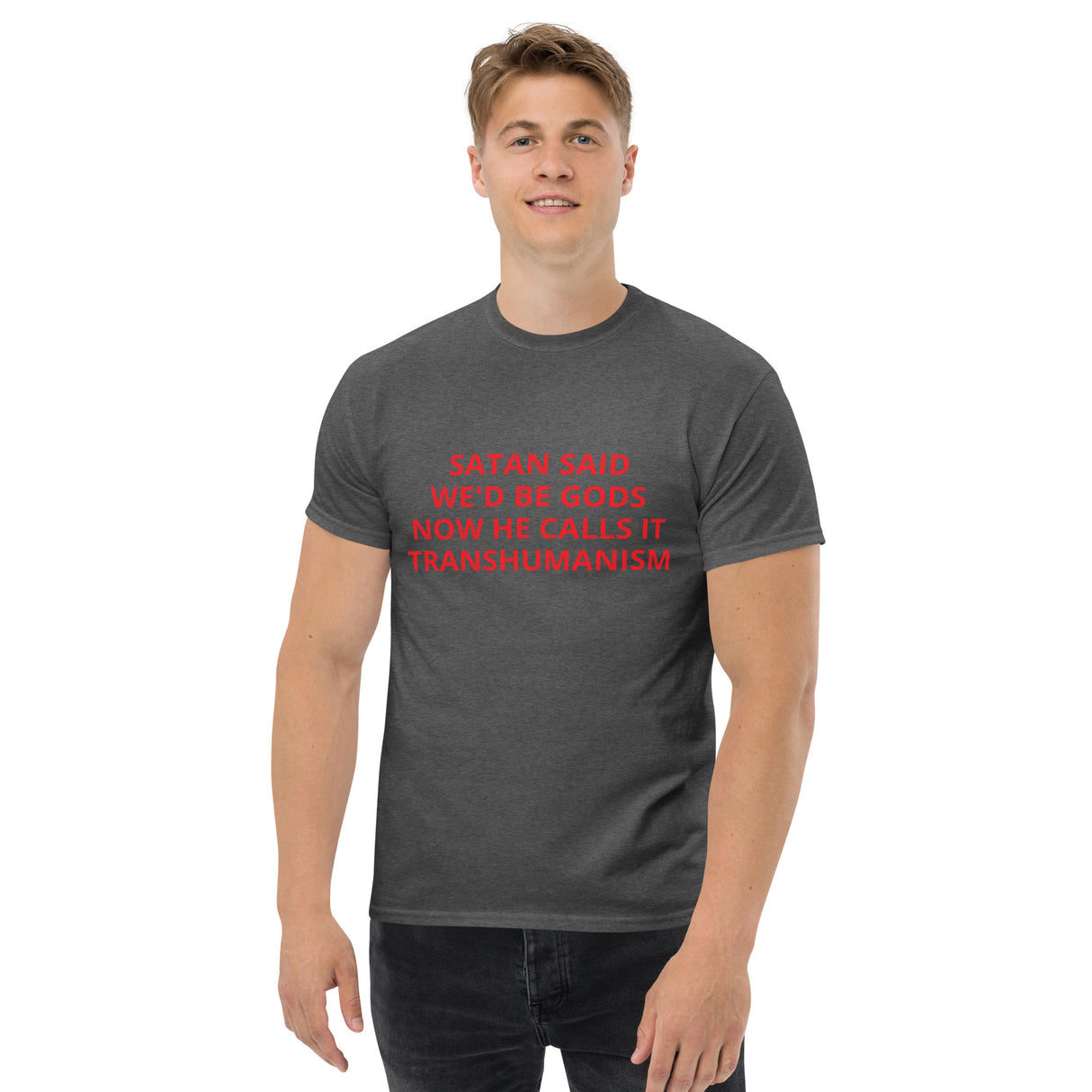 TRANSHUMANISM Men's classic tee