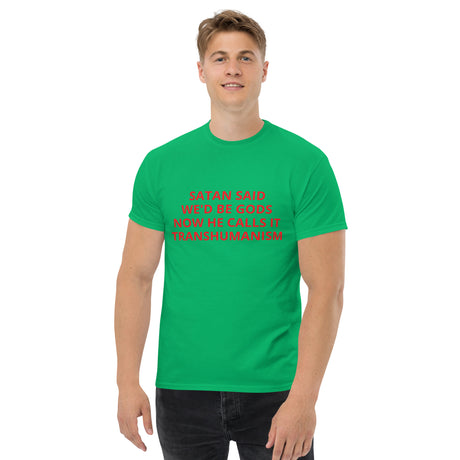 TRANSHUMANISM Men's classic tee