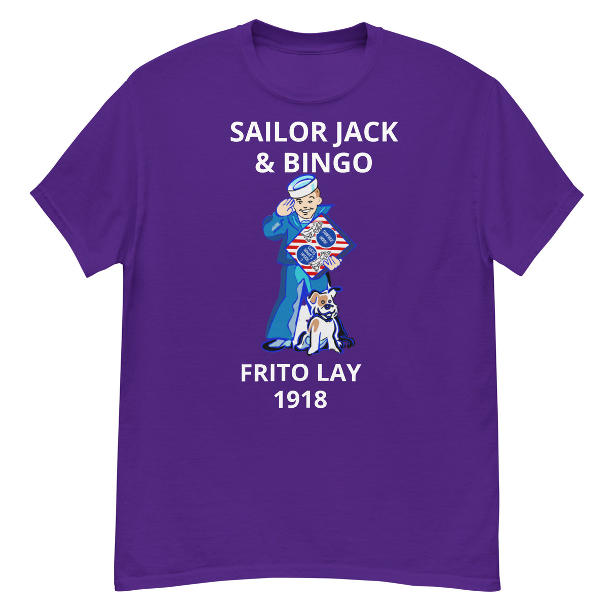 SAILOR JACK AND BINGO Men's classic tee