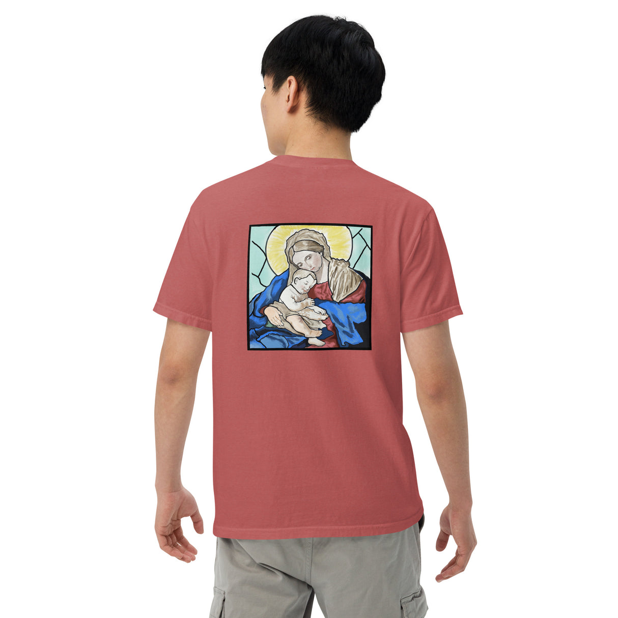 MADONNA AND CHILD Heavyweight t-shirt