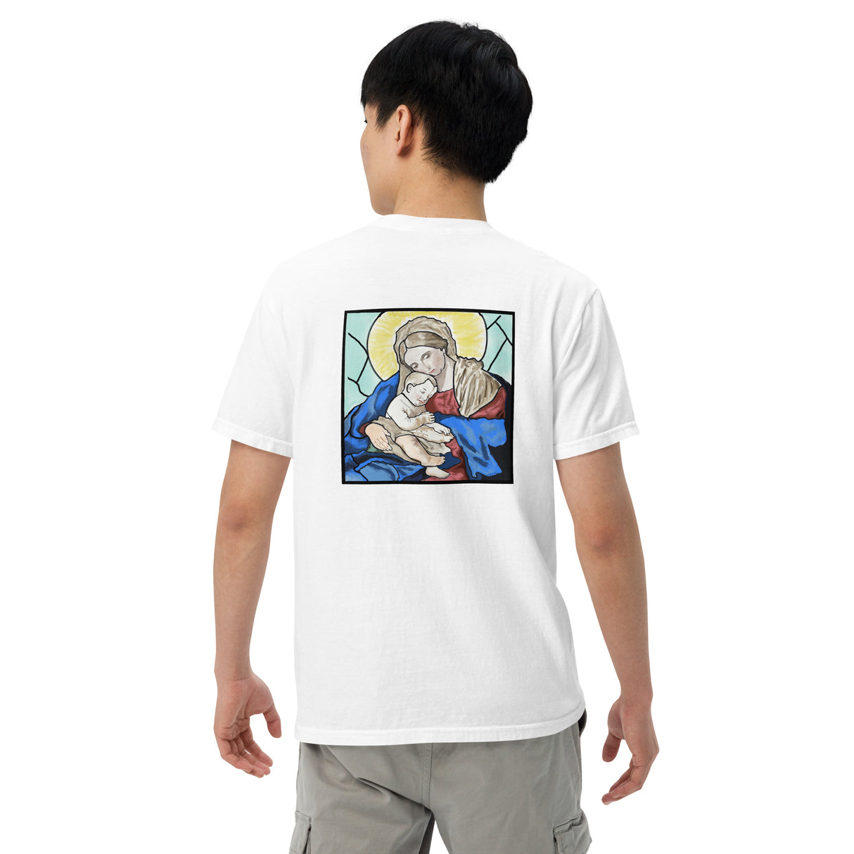 MADONNA AND CHILD Heavyweight t-shirt