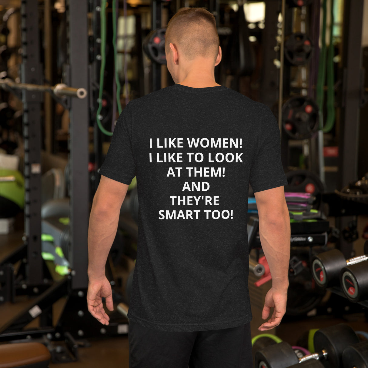 I LIKE WOMEN Unisex t-shirt