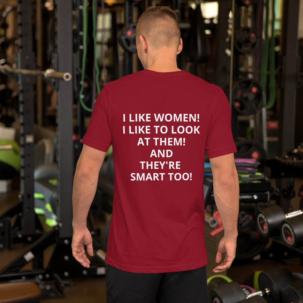 I LIKE WOMEN Unisex t-shirt