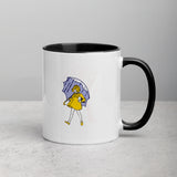 MORTON SALT GIRL Mug with Color Inside