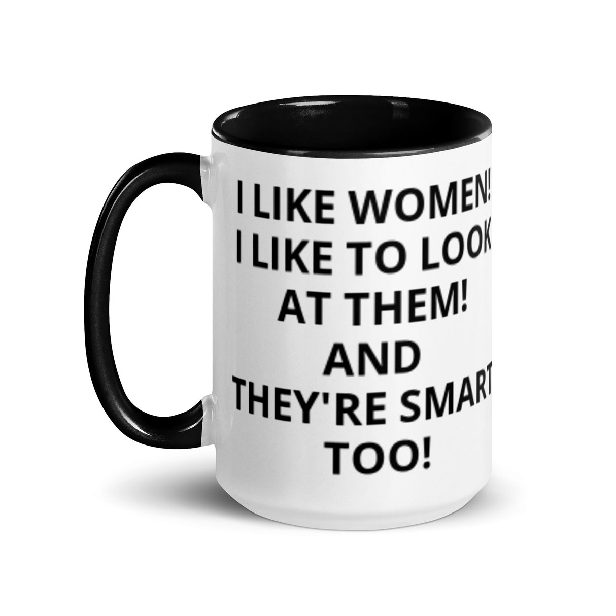 I LIKE WOMEN Mug with Color Inside