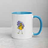 MORTON SALT GIRL Mug with Color Inside