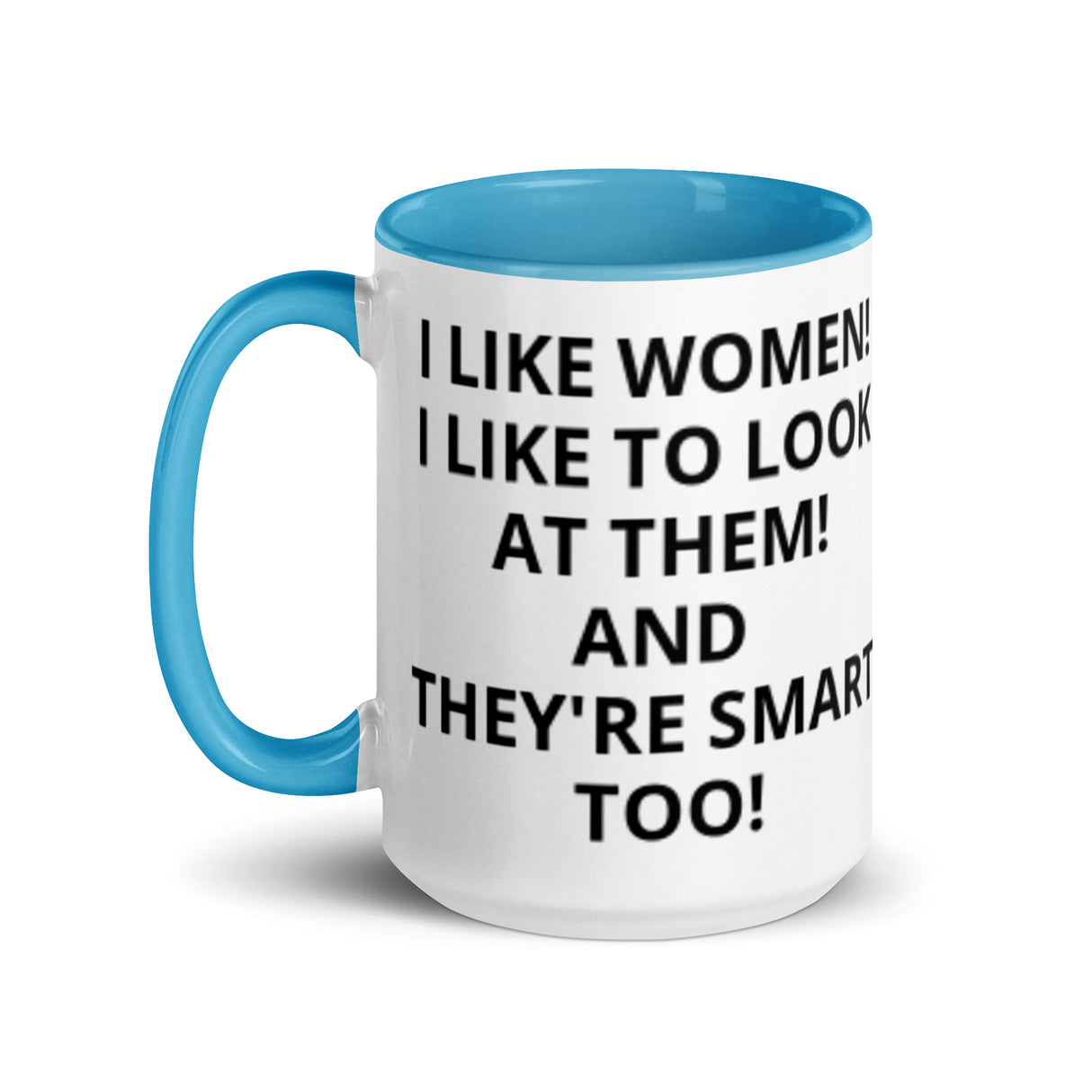 I LIKE WOMEN Mug with Color Inside